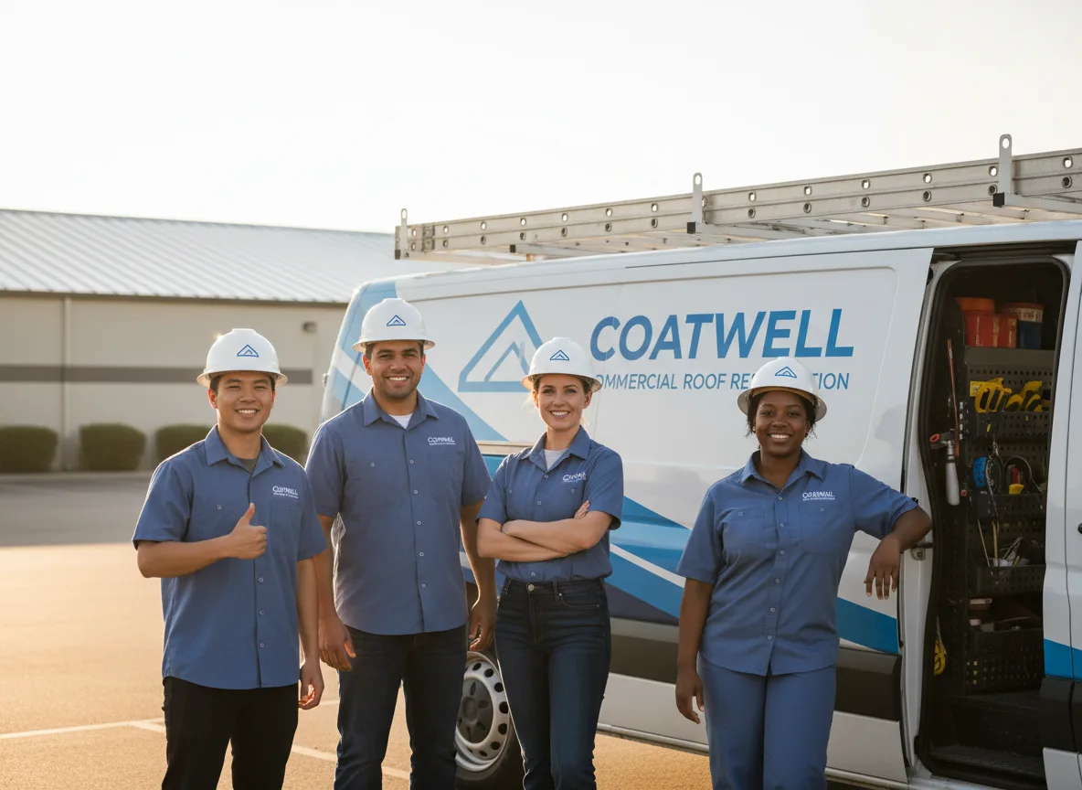Commercial roof coating company in Rosewood, OH